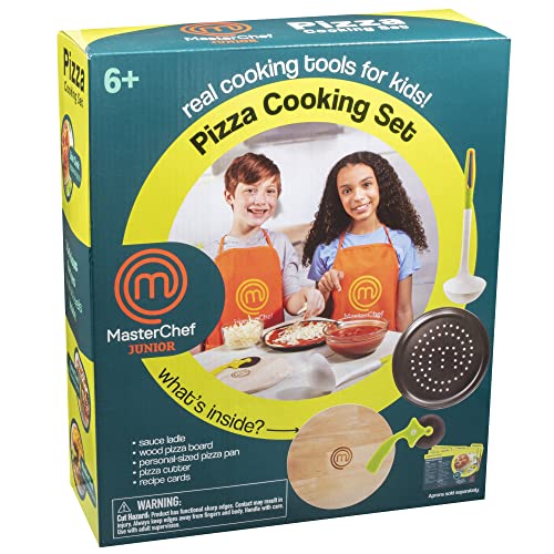 MasterChef Junior Pizza Cooking Set 5 Pc Kit Includes Real Cookware