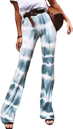 tie dye bell bottom pants