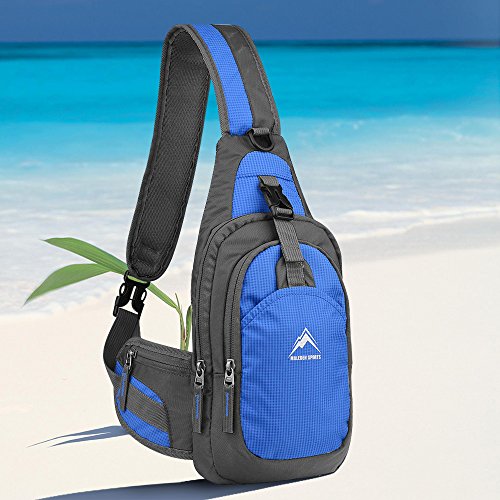 MALEDEN Sling Bag, Water Resistant Outdoor Shoulder Backpack Chest Pack