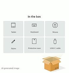 Android 15 Tablet, 10 Inch 18GB RAM+128GB ROM/ 2TB