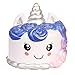 Premium Jumbo Squishy Toy | Slow Rising Kawaii Squishies | Super Soft Sensory/Stress Relief | ~ Unicorn Galaxy Cake