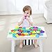 MICHLEY Kids Plastic Builders Blocks, 100 pcs Building Blocks Play Set for Children