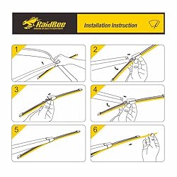 RaidBee Rear Wiper Blade, 11"-G Replacement for