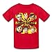 FGTeeV The Family Gaming Team Kids' T-Shirt, M, red