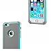 iPhone 6 Case,iPhone 6S Case,GOGING Impact Resistant Double Layer Shockproof Hard Shell Case for Apple iPhone 6/6S 4.7 inch (Teal)