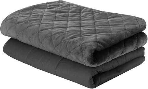 Amazon.com: Weighted Blanket and Double Quilted Removable Cover