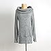 Women's Sweater,Neartime Long Sleeve Sweatshirt Sweater Coat Pullover for Women (L, Gray)