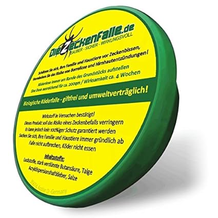 die Zeckenfalle 5er Set Zecken Zeckenschutz Zecke Zeckenmittel