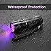 VICOUP Black Light UV Flashlight, 12 LED Blacklight Flashlights with 6 AAA Batteries, Mini Pets Urine and Stains Detector for Dogs, Bed Bug Detector(2 Pack)
