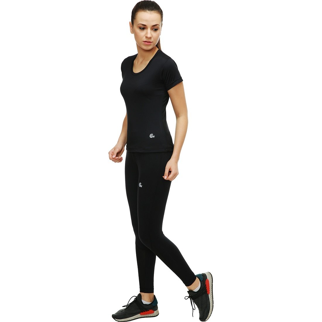 girls stylish super stretch dryfit workout wear
