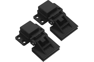 Toddmomy 2pcs Dust Cover Hinge Turntable Parts Replacement for Home Audio Turntable Hinges for Record Player Lid Replacement 