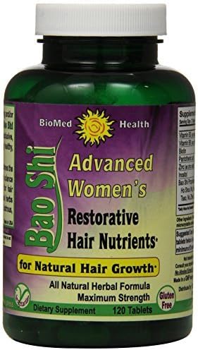 Biomed Health Inc Advanced Women's Bao Shi Hair Supplement 120 Caplets by Biomed Health (1)