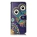 Galaxy S8 Case,Galaxy S8 Wallet Case, PHEZEN Aztec Owl Design Pu Leather Wallet Case with Card Slots Stand Book Style Folio Flip Cover for Samsung Galaxy S8, Owl