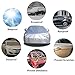 Kayme Car Covers for Automobiles Waterproof All Weather Sun Uv Rain Protection with Zipper Mirror Pocket Fit SUV Jeep
