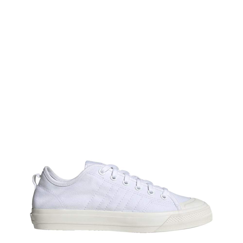 Adidas Originals Mens Nizza RF White/White/Off White 6.5 Image