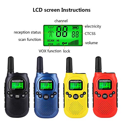 1 Qianghong+Rechargeable+Talkies+Included+Battery