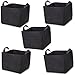 247Garden Square 25-Gallon Fabric Pots w/Handles (5-Pack Black Aeration Planting Grow Bags for Growing Trees, Plants, Flowers, Vegetables, Tomatoes and Potatoes)thumb 4
