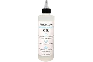 Premium Lubricating White Oil for Hair Clippers & Electric Shaver - Hair Clipper & Beard Trimmer Oil with Anti-Rust Protectio