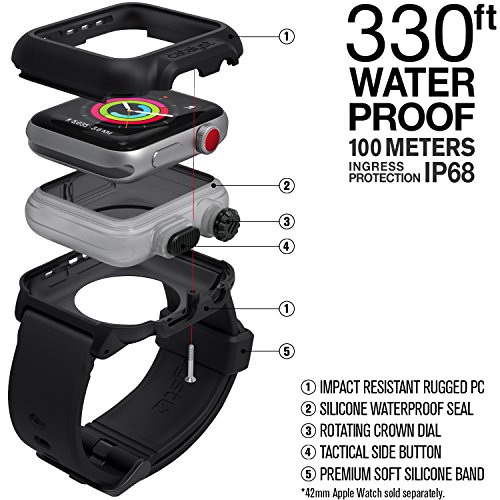 Catalyst for 42mm Apple Watch Series 3 & Series 2 Waterproof Shock