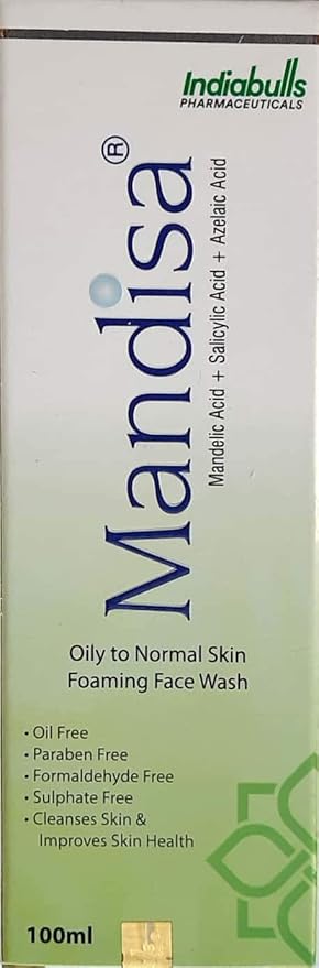 mandisa foam face wash