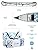 MYCANOE 2.5 Plus Origami Folding Portable Canoe w/Rowing System