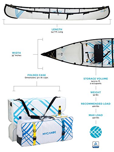 MYCANOE-25-Origami-Folding-Foldable-Canoe-Portable-Collapsible-Paddle-Boat