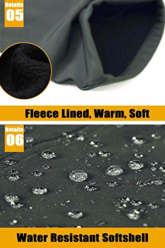 image for MAGCOMSEN Snowboarding Pants Women Fleece Pants Women Skiing Pants Hik