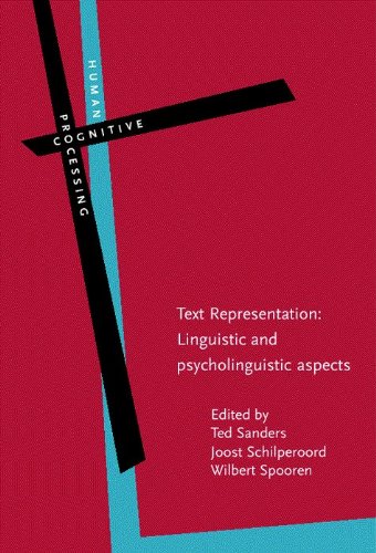 Text Representation: Linguistic and psycholinguistic aspects (Human Cognitive Processing)
