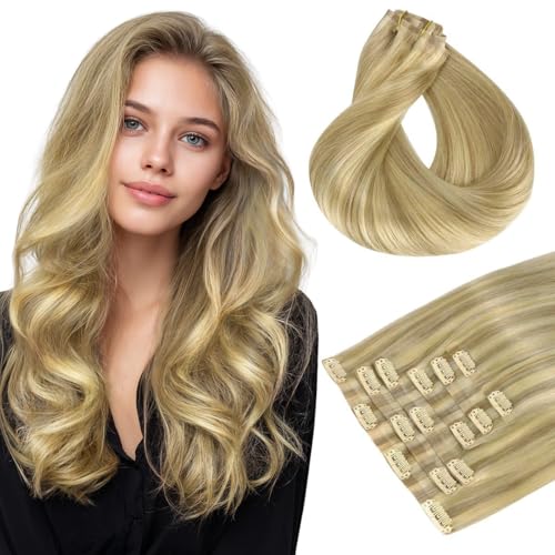 HOTBANANA Seamless Clip Hair Extensions