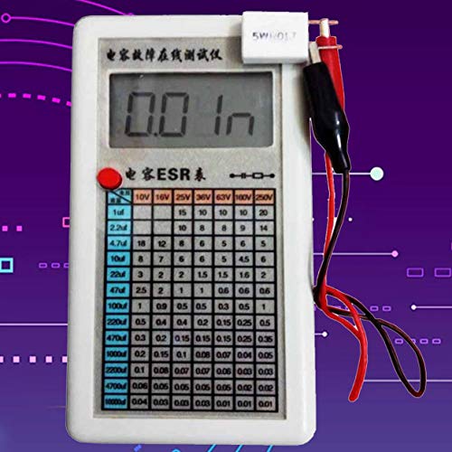 LCD Digital Capacitor ESR Tester Internal Resistance Meter Test in Circuit