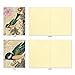The Best Card Company - 10 Retro Blank Cards with Envelopes (4 x 5.12 Inch) - Artistic Boxed Assortment, Vintage Note Cards - Victorian Garden M3972