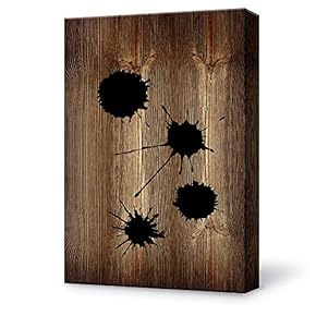 Canvas Wall Art for Living Room,Bedroom Home Artwork Paintings Splash Ink Ready to Hang - 12x18 inches
