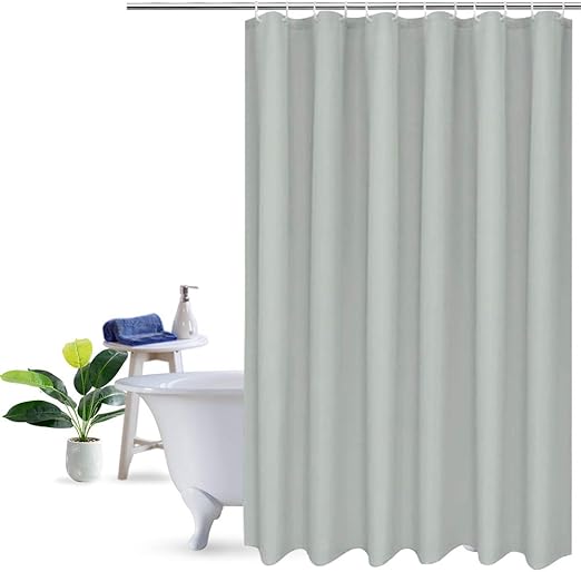 Amazon Com Ufriday Grey Gray Shower Curtain Stall Size 36 X 72