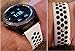 Galaxy Watch 46mm Bands, Gear S3 Bands, KADES 22mm Universal Replacement Strap with Quick Release Pin Compatible for TicWatch Pro/Amazfit Stratos Smart Watch- White/Black