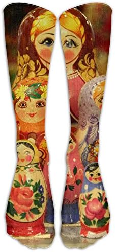 Russian Matryoshka Doll Pattern Youth Stockings Full All Over Print Trend Comfortable For You