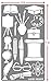 Aleks Melnyk No.19 Metal Journal Stencil, Education, Stainless Steel Stencil 1 PCS, Template Tool for Wood Burning, Pyrography and Engraving, Scrapbooking, Crafting, DIY