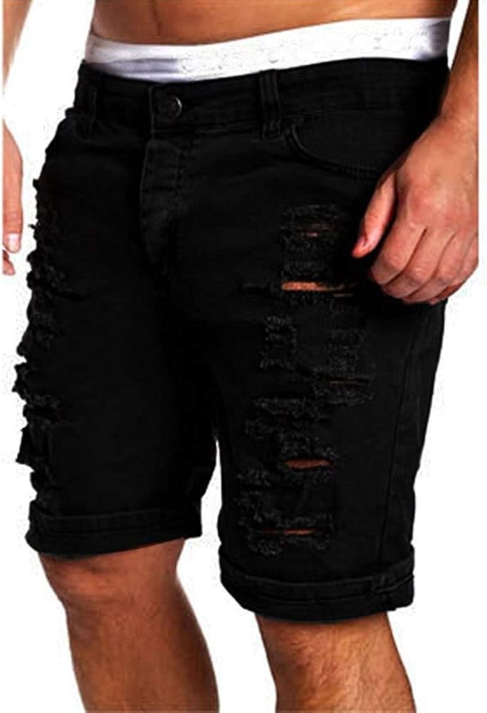 Three quarter denim shorts Clearance