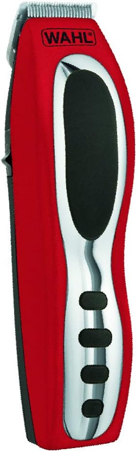 wahl close cut red combo