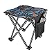 Unihoh Small Folding Camping Stool, Portable Stool for Outdoor Camping Walking Hunting Hiking Fishing Travel,600D Oxford Cloth Slacker Stool with Carry Bag