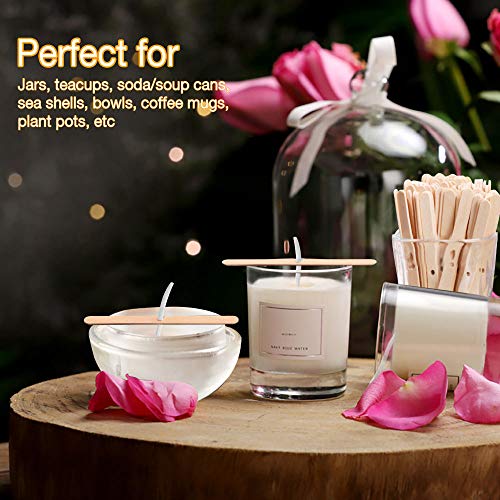120PCS Candle Wick Holders, Candle Wick Centering Device Wick Holders