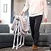 2in1 Stationary&Rock Mode Bassinet One-Second Fold Travel Crib Portable Newborn Baby,Gray…