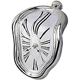 Creatov Decorative Dali Watch Melting Clock - Surrealistic Table Shelf Desk Fashion Melted Clock Salvador Dali Inspired Funny Home Decor Office Best Birthday Gift Idea