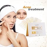 Acne Pimple Patch, 100 Patches Y.F.M Acne Care Pimple Patch Absorbing Cover, Gentle Breathable Cover, Two Universal Sizes Hydrocolloid Bandages (20 Patches 5 Sheet)