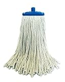 Cotton Quick-Connector Mop by HeRO - 16 Ounces With Beefy Female Quick-Connect Attachment. Split End Cotton