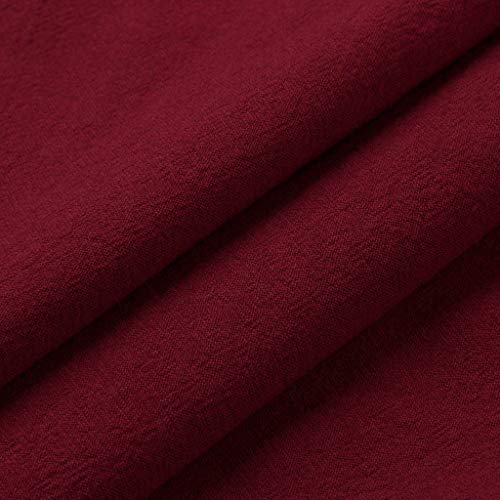 charmsamx Premium Soft Cotton Linen Apron for Women with 2 Double Front Large Size Pockets Solid Color Suspender Cross Back Apron X-Shaped Japanese Apron for Kitchen Restaurant Flower Arrangement