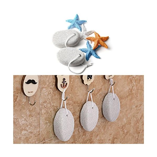 Natural-Pumice-Stone-for-Feet-2-PCS-Phogary-Lava-Pedicure-Tools-Hard-Skin-Callus-Remover-for-Feet-and-Hands-Natural-Foot-File-Exfoliation-to-Remove-Dead-Skin Natural Pumice Stone for Feet 2 PCS, PHOGARY Lava Pedicure Tools Hard Skin Callus Remover for Feet and Hands - Natural…