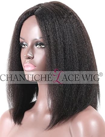 Chantiche Italian Yaki Short Bob Cuts Human Hair Lace Front Wigs