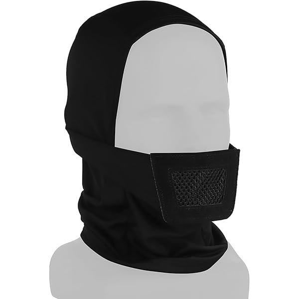 O- レイチョウルイラボ BALACLAVA HEAD WEAR ブラック O-【レイチョウルイラボ】｜O WEB STORE