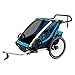 Thule Chariot Cross Sport Stroller- Double - Thule Blue/Poseidon