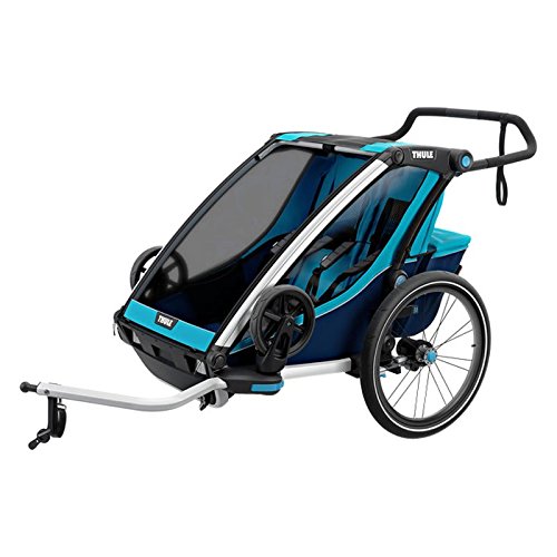 Thule Chariot Cross (10202003) Multisport Trailer 2, Blue/Poseidon